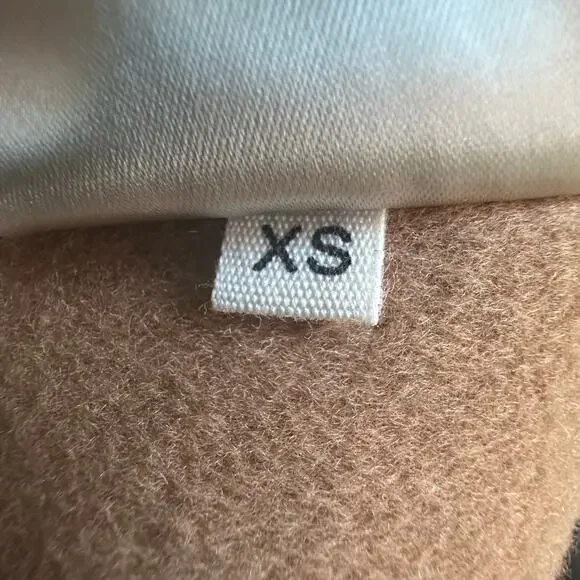 The Curated The Boyfriend Wool Cashmere Coat Camel - Picture 9 of 9